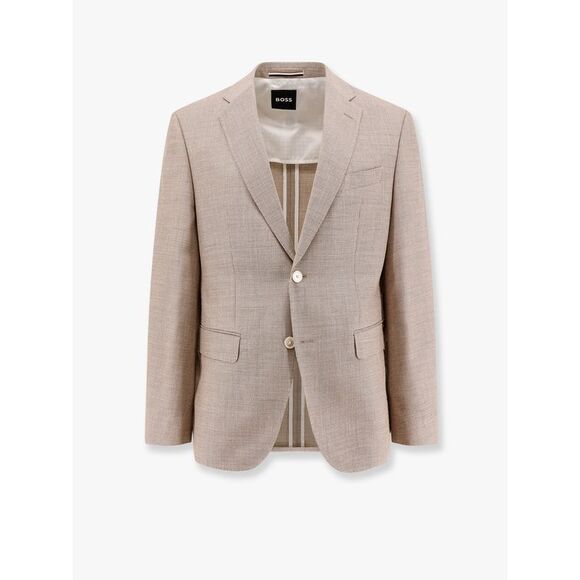 Boss Men Lined Wool Blend Blazer